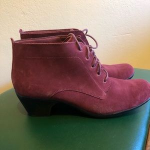 Clarks Suede ankle boots